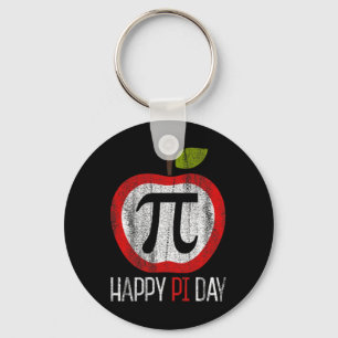 Apple Pi Shirt Math  Key Ring