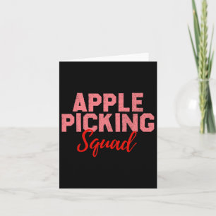 Apple Picking Crew Apple Picking Outfit Apple Pick Card