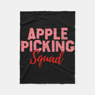 Apple Picking Crew Apple Picking Outfit Apple Pick Fleece Blanket