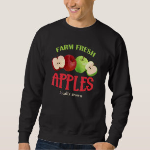 Apple Picking Farm Fresh Apples Farmer Fruit Picke Sweatshirt