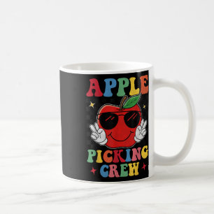 Apple Picking Squad 2025 Fall Orchard Harvest Fun  Coffee Mug