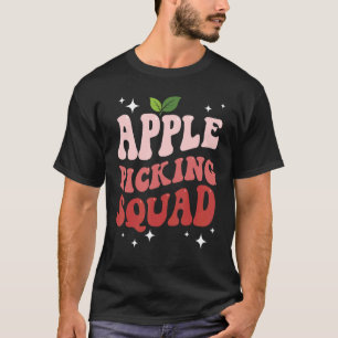 Apple Picking Squad Apple Harvest Season Family Fa T-Shirt