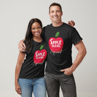 Apple Picking Squad Gift Apple Fruit Picker T-Shirt