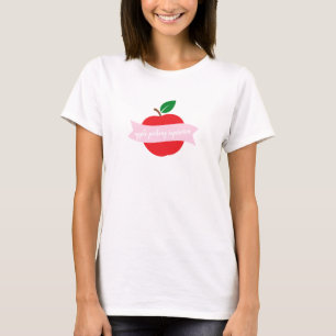 Apple Picking Supervisor Girls Birthday Parents T-Shirt