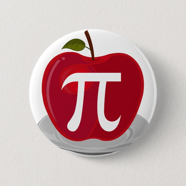 Apple Pie 6 Cm Round Badge (Front)