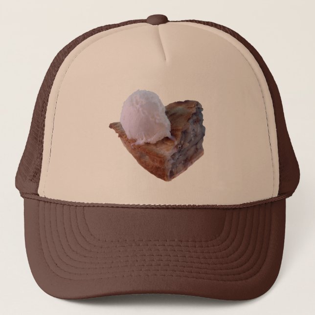 Apple pie a la mode trucker hat (Front)