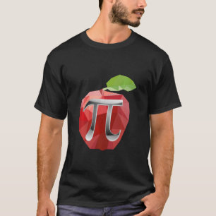 Apple Pie Apple Pi Funny Maths Christmas Thanksgiv T-Shirt