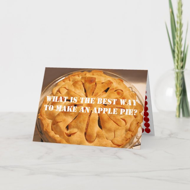 Apple Pie Card (Front)