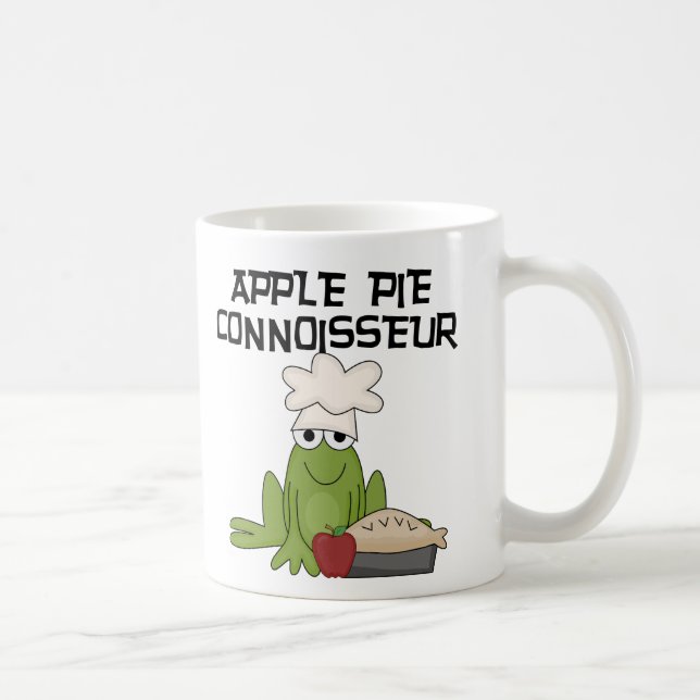 Apple Pie Connoisseur Tshirts and Gifts Coffee Mug (Right)