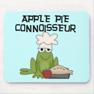 Apple Pie Connoisseur Tshirts and Gifts Mouse Pad