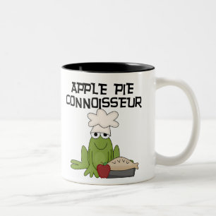 Apple Pie Connoisseur Tshirts and Gifts Two-Tone Coffee Mug