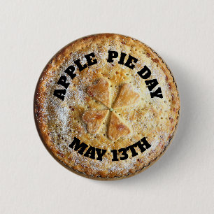 Apple Pie Cute  Food Refrigerator Button