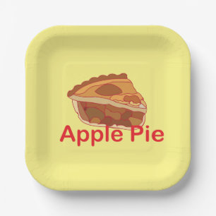 Apple Pie Dessert Party Paper Plate