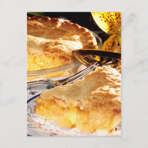 Apple Pie Dessert Postcard