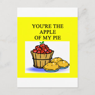 APPLE pie lovers Postcard
