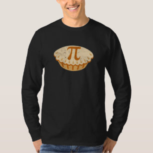 Apple Pie Pi Day  Math Symbol Teachers Students T-Shirt
