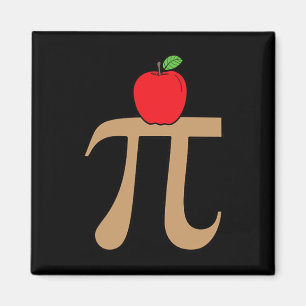 Apple Pie Pi Math Pun Magnet