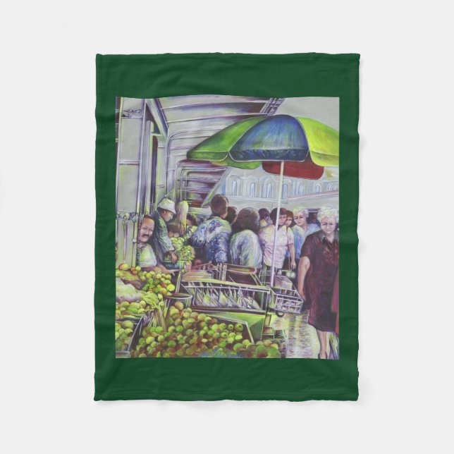 Apple Pie requires Apples Fleece Blanket (Front)