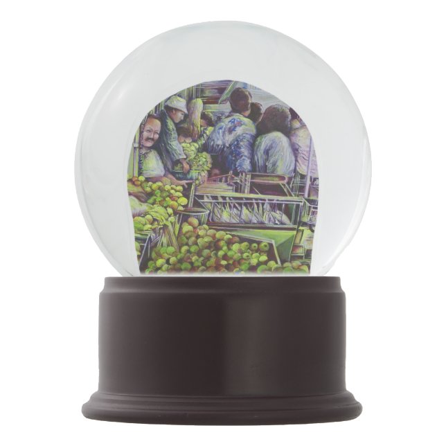 Apple Pie requires Apples Snow Globe (Front)