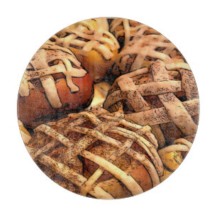 Apple Pie Tarts Cutting Board