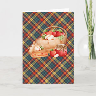 Apple Pie Time Blank Card