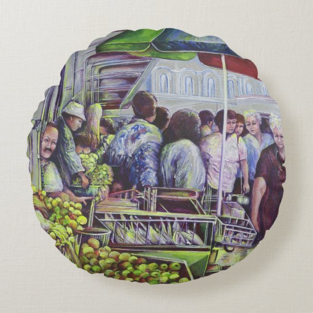 Apple Pies requires Apples, Misloc Round Cushion (Front)