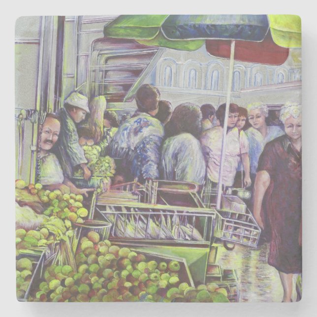 Apple Pies requires Apples, Misloc Stone Coaster (Front)