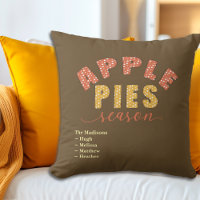 Apple Pies Season Vibes Personalise Name