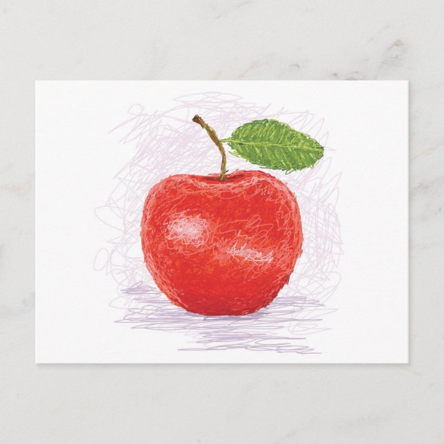 apple postcard (Front)