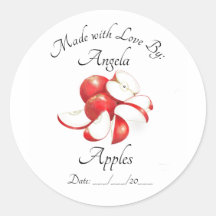 Apple Preserves and Canning Stickers and Labels