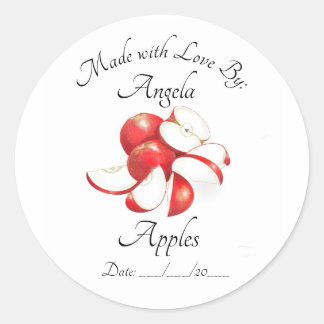 Apple Preserves and Canning Stickers and Labels