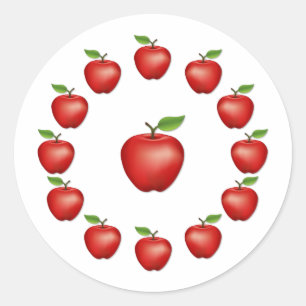 Apple, Red Delicious Sticker
