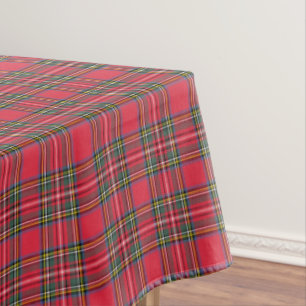 Apple Red Plaid  Tablecloth