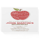 Apple Retirement Invitation