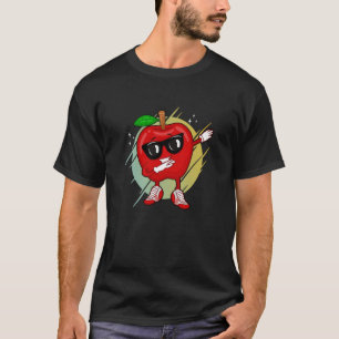 Apple Retro Dub Apple Pickers Fruit Farmer T-Shirt