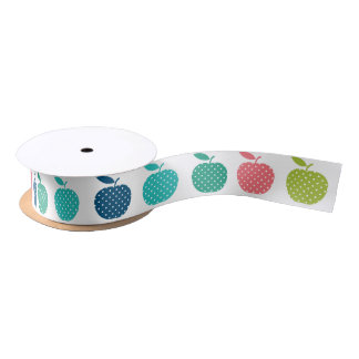 Apple Ribbon Satin Ribbon
