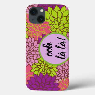 Apple/ Samsung Ooh la la! Monogram Bold Floral iPhone 13 Case
