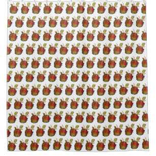 Apple Shower Curtain