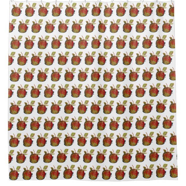 Apple Shower Curtain (Front)