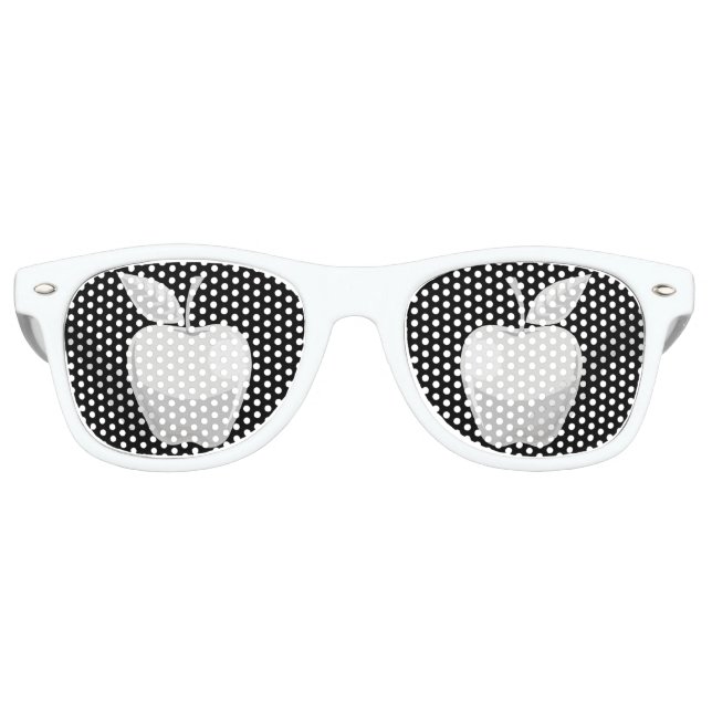 Apple Silver Retro Sunglasses (Front)