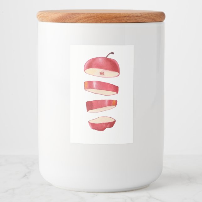 Apple Slices Food Label (Front)