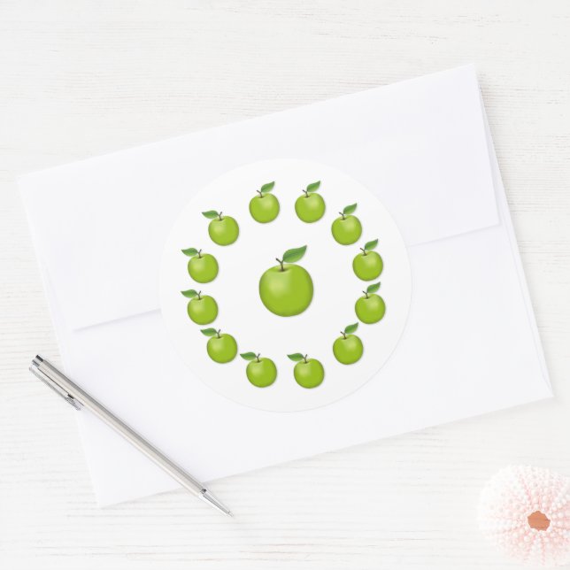 Apple Stickers (Envelope)