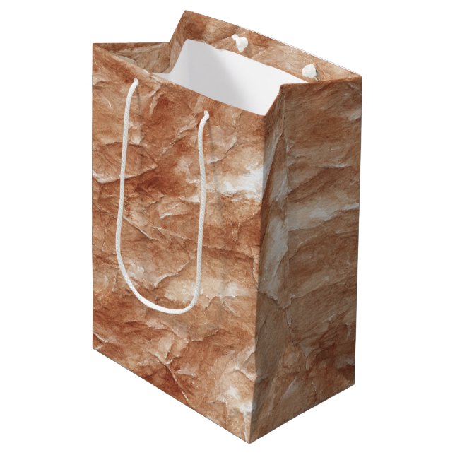 Apple Tart  Birthday Medium Gift Bag (Front Angled)