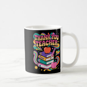 Apple Thank You Teachers Teacher Motivational Appr Coffee Mug