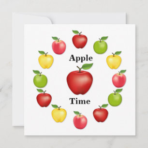 Apple Time, Delicious, Granny Smith, Pink Variety