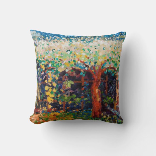 Apple Tree Blossom Cushion (Front)
