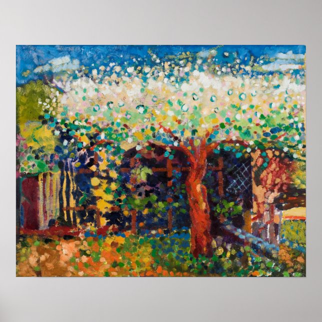 Apple Tree Blossom Poster (Front)