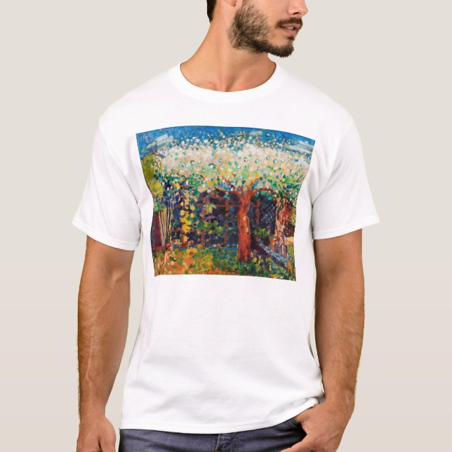 Apple Tree Blossom T-Shirt (Front)