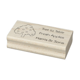 Apple Tree Farm Business Art Stamp