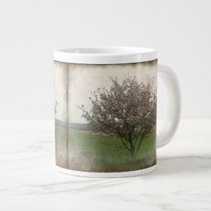 Apple Tree in Bloom Large Coffee Mug